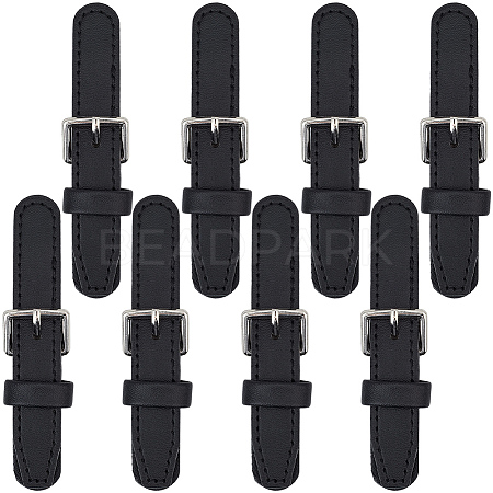 8 Pairs PU Leather Toggle Buckles DIY-GF0012-96B-1