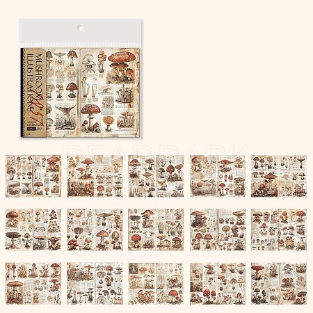 3 Styles Retro Scrapbook Paper DIY-Z038-09B-1