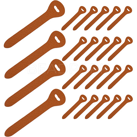 24Pcs Cowhide Zipper Puller Head PURS-GF0001-09B-1